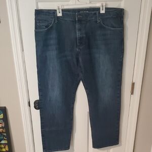 Mavi Matt Relaxed Straight Fit Dark Blue Jeans